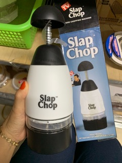 Dụng cụ băm rau củ, tỏi ớt Slap Chop