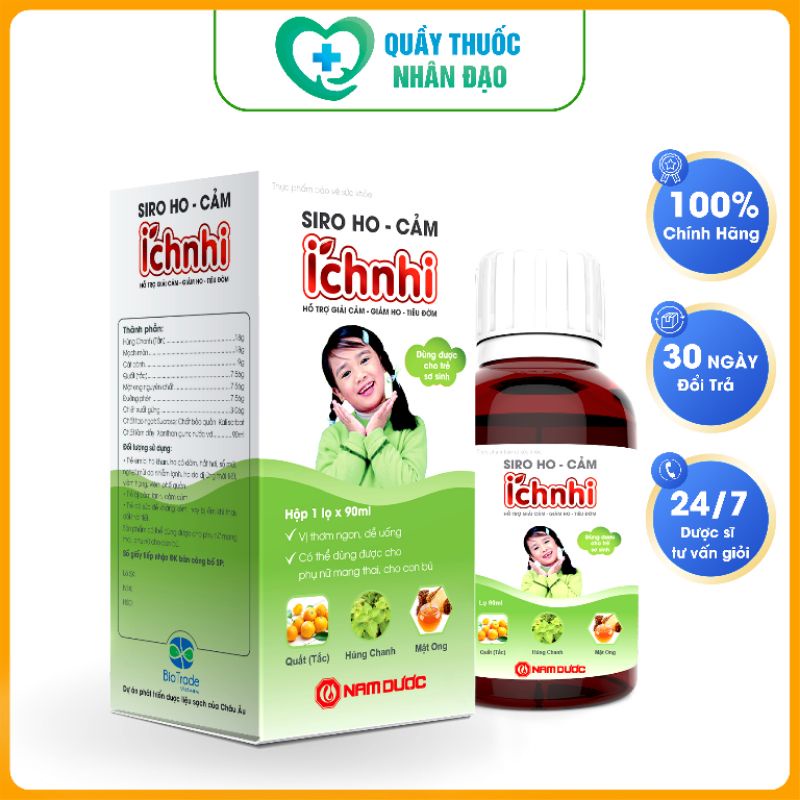Siro Ho-cảm Ích Nhi 90ml