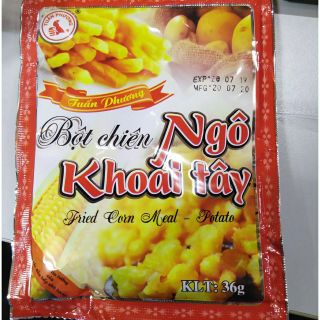 Bột chiên ngô_ khoai tây Tuấn Phương gói 36g