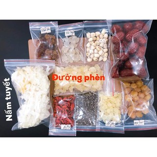 Set 10 vị nguyên liệu chè Dưỡng nhan -500g