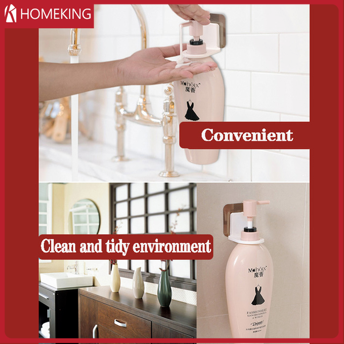 Móc treo sữa tắm Móc treo tường Dầu gội đầu Giá đỡ Móc treo tường Phòng tắm Móc treo sữa tắm