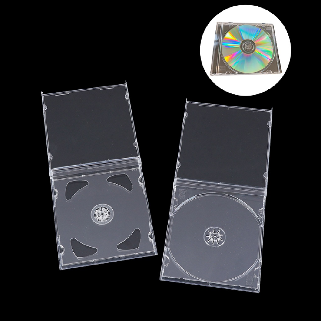 Hộp đựng đĩa CD DVD bằng nhựa trong suốt siêu mỏng tiện dụng