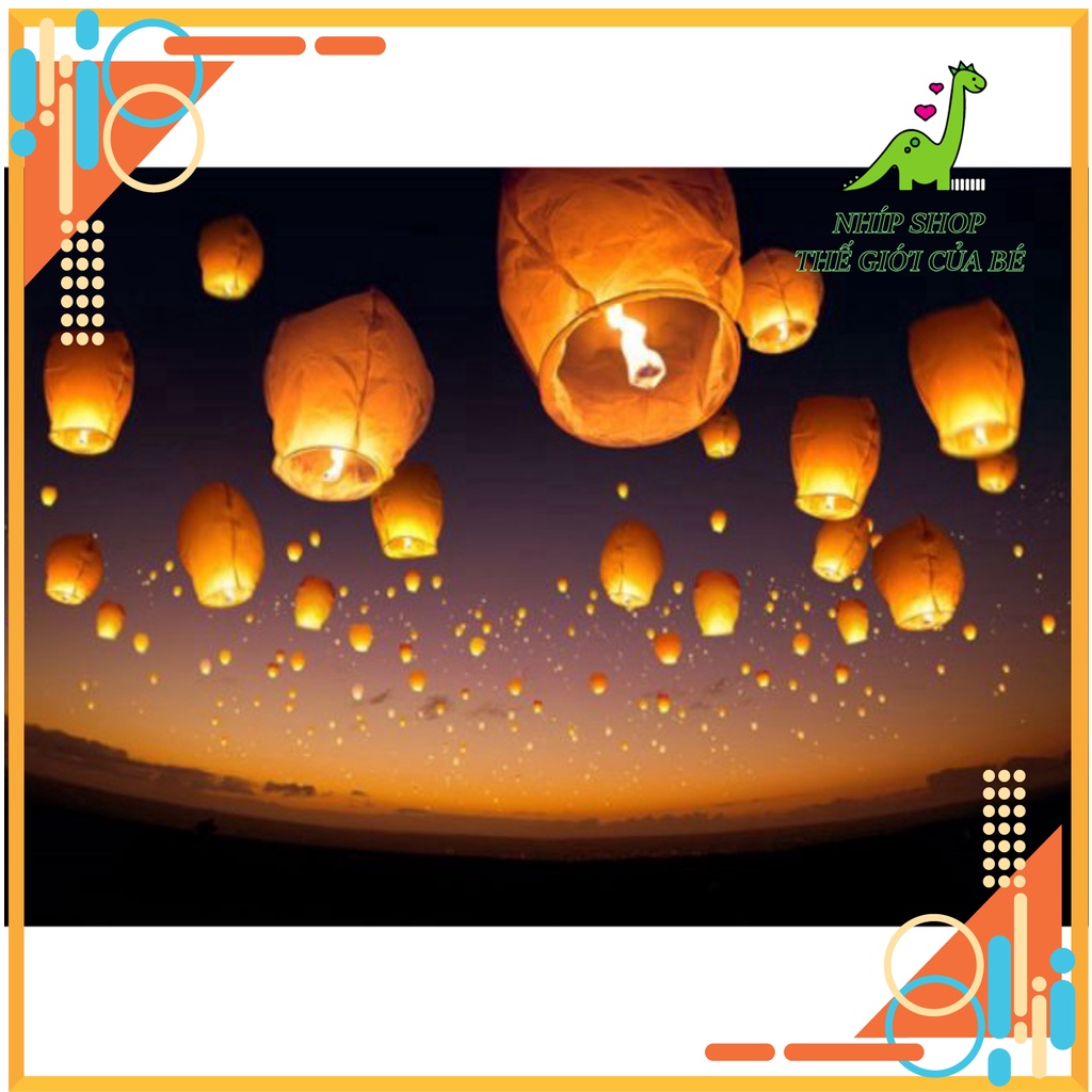 Đèn Lồng Giấy Bay Lên Trời Gửi Điều Ước - Nhíp Shop