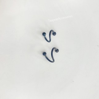 Khuyên Twist Teapear Inox Dày 0.7mm