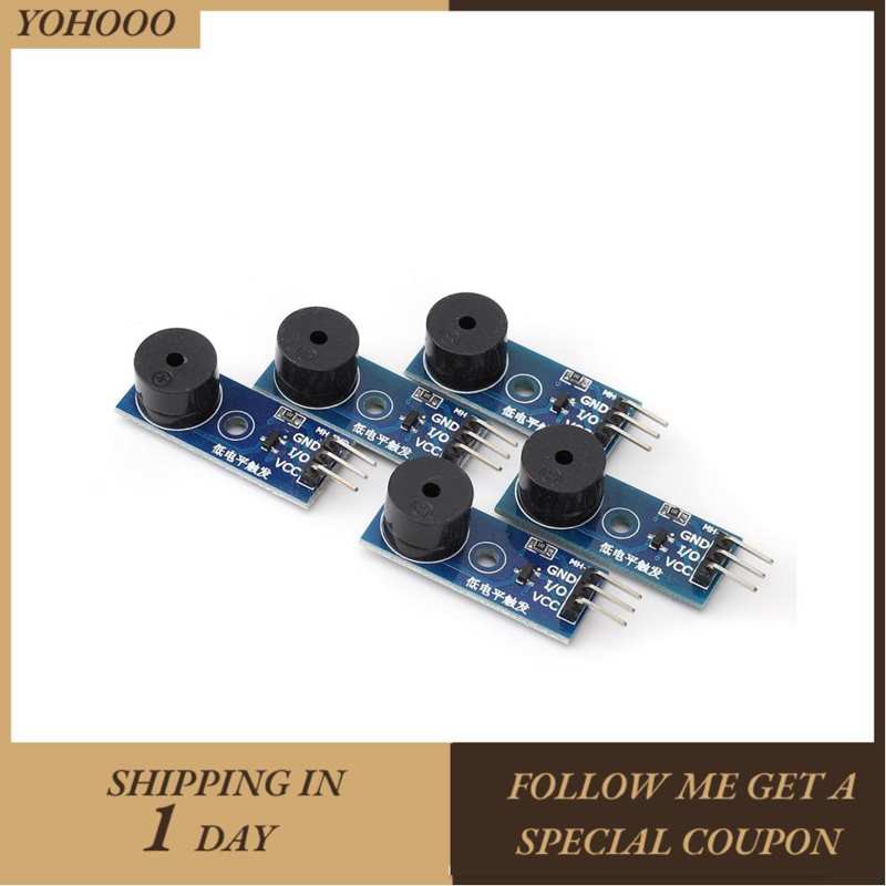 Yohooo 5PCS Passive Buzzer Alarm Module Sensor Beep for  Smart Car 3.3~5V Useful