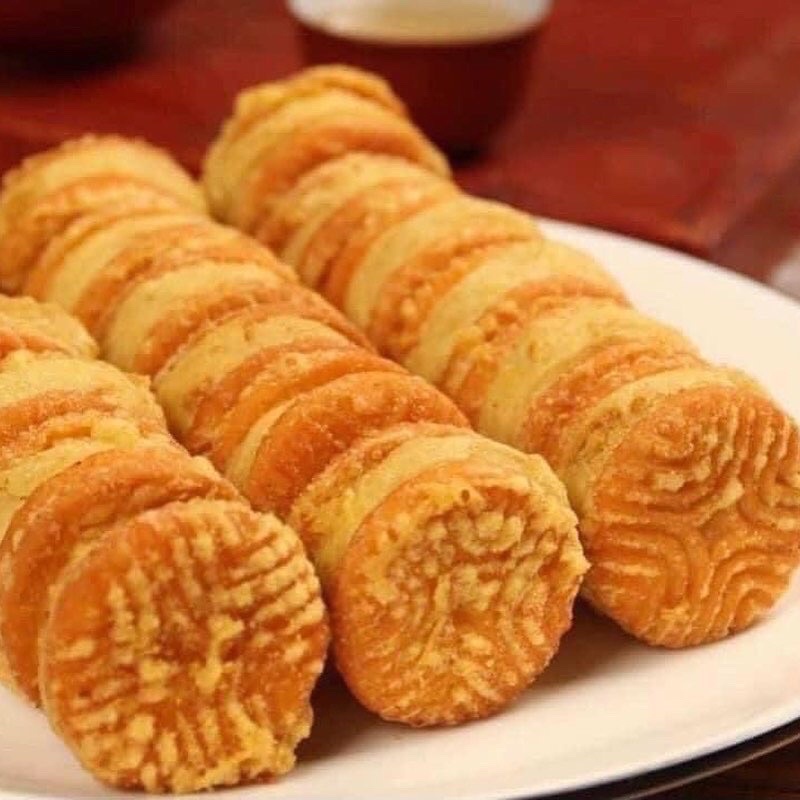 Bánh Hạt Dẻ Mật Ong Đậu Xanh TQ Khay 500g