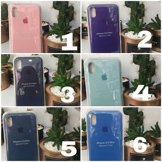 Ốp chống bám bẩn Iphone X/XS | XS Max | 7 plus/ 8 plus - Ốp dẻo màu iphone chính hãng
