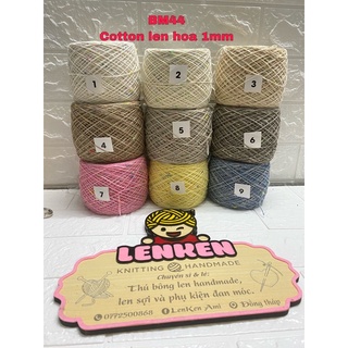 Len Cotton phẩy-Cotton hoa 100g