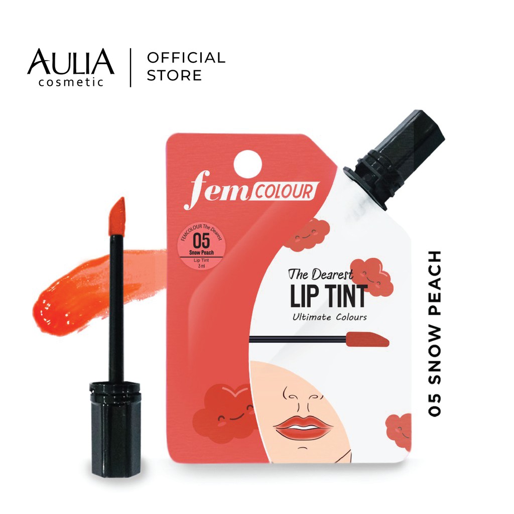 (Hàng Mới Về) Son Tint Lâu Trôi Màu Sắc Thời Trang Thương Hiệu Fem | BigBuy360 - bigbuy360.vn