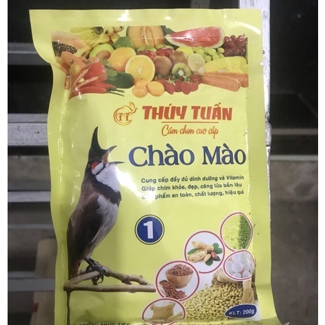 Cám chim chào mào Thúy Tuấn số 1 cám ăn thức ăn cho chim cao cấp CC08