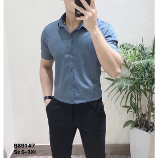 Sơ mi nam cộc tay Yacola