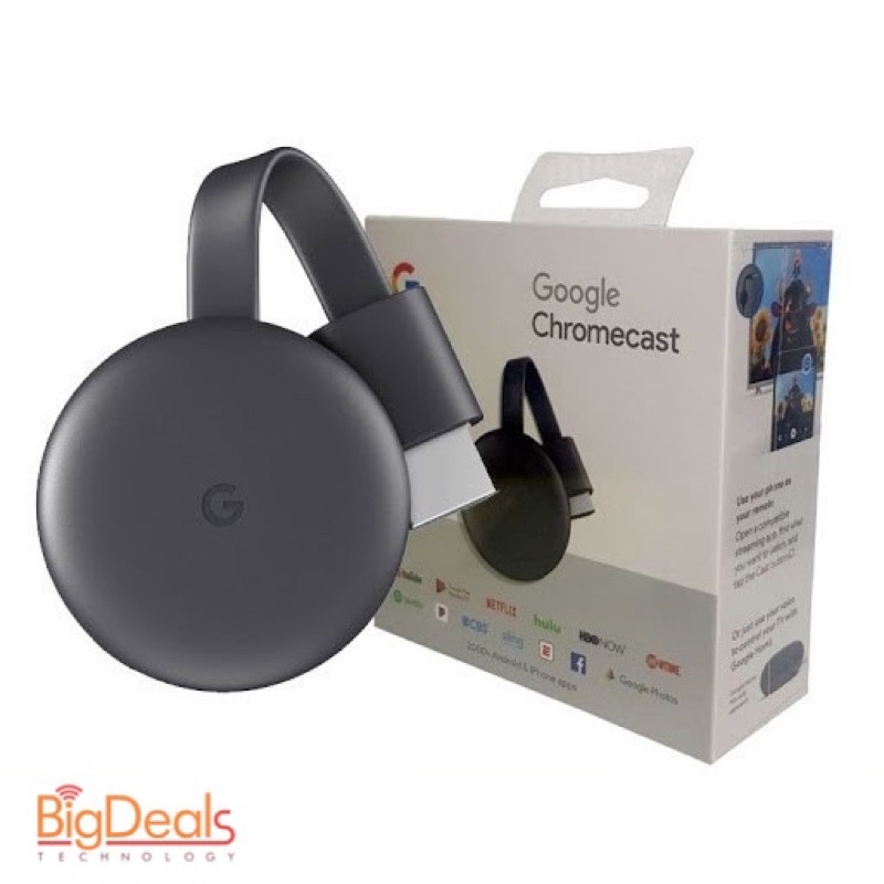 Thiết bị truyền nội dung lên tivi - Google chromecast 3 by USEDVN
