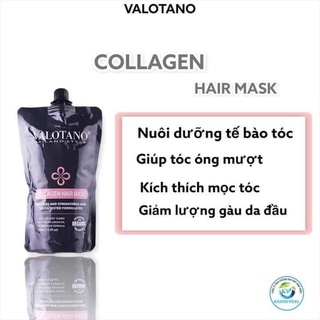 Hấp phục hồi valotano - collagen hair mask 500ml
