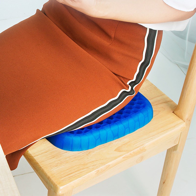 MVP2606 Đệm Ngồi Gel Silicon, Đệm 3D Thoáng Khí Trên Ô Tô Tiện Dụng