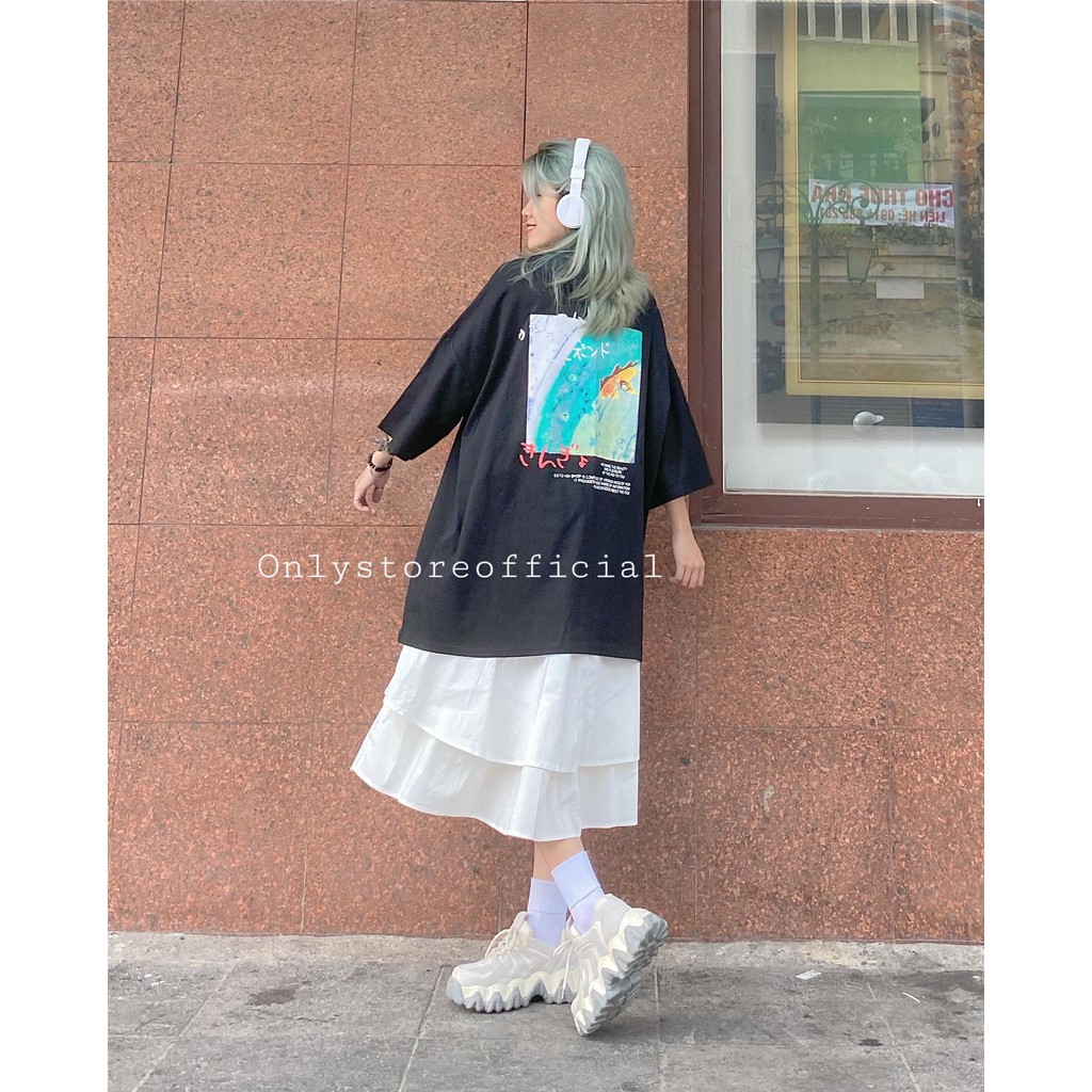 set áo váy, áo oversz,chân váy 2 tầng | BigBuy360 - bigbuy360.vn