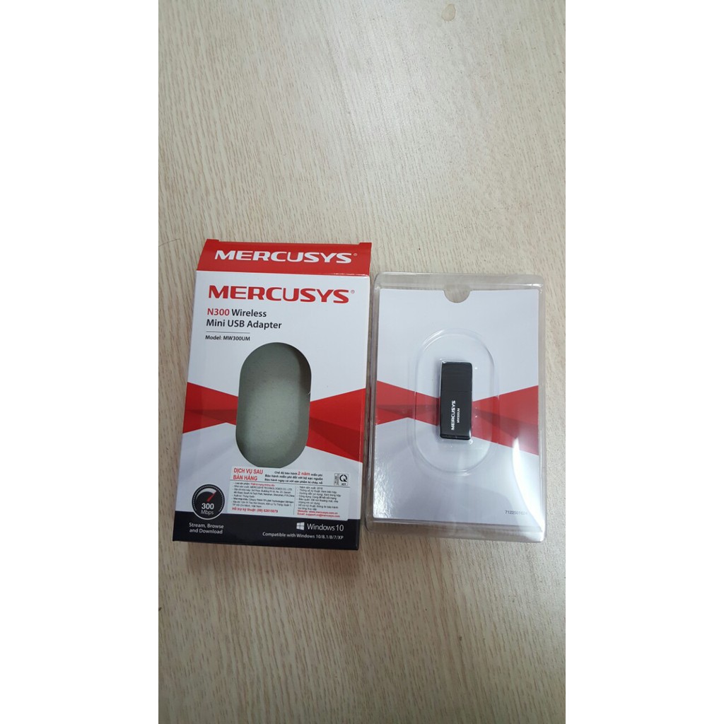 USB Thu Wifi Mercury MW150US Siêu nhỏ- Không Cần Cài Đặt Cắm Là Chạy