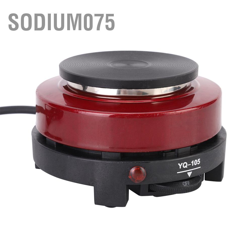 Có thể bán buôn Máy sưởi bếp điện mini di động gia đình 500W (Ổ cắm 220-240V EU màu đỏ) Sodium075 Hàng giao ngay