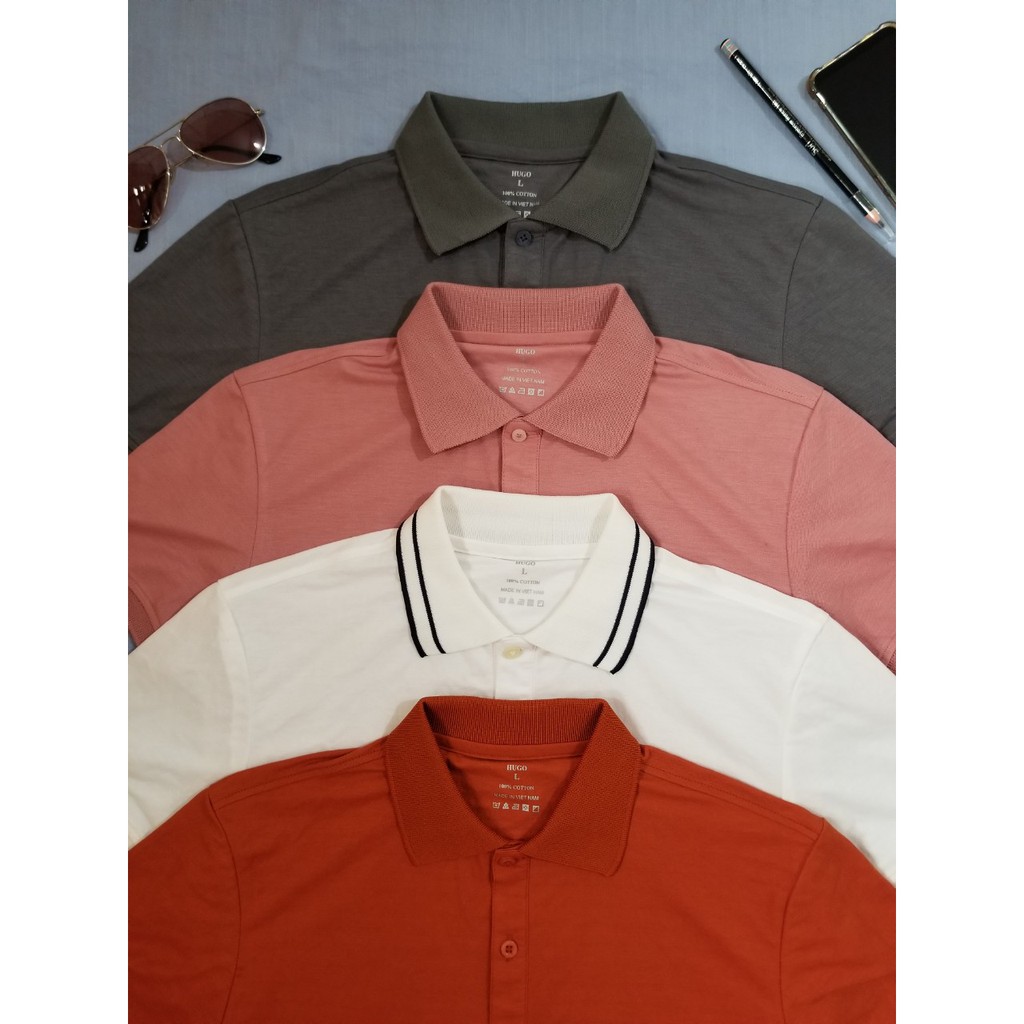 Áo thun có cổ viền tay lỡ cao cấp POLO made in Việt Nam | BigBuy360 - bigbuy360.vn