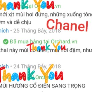 Nước hoa COCO INTENSE/MADEMOI.../N5/COCO ĐEN