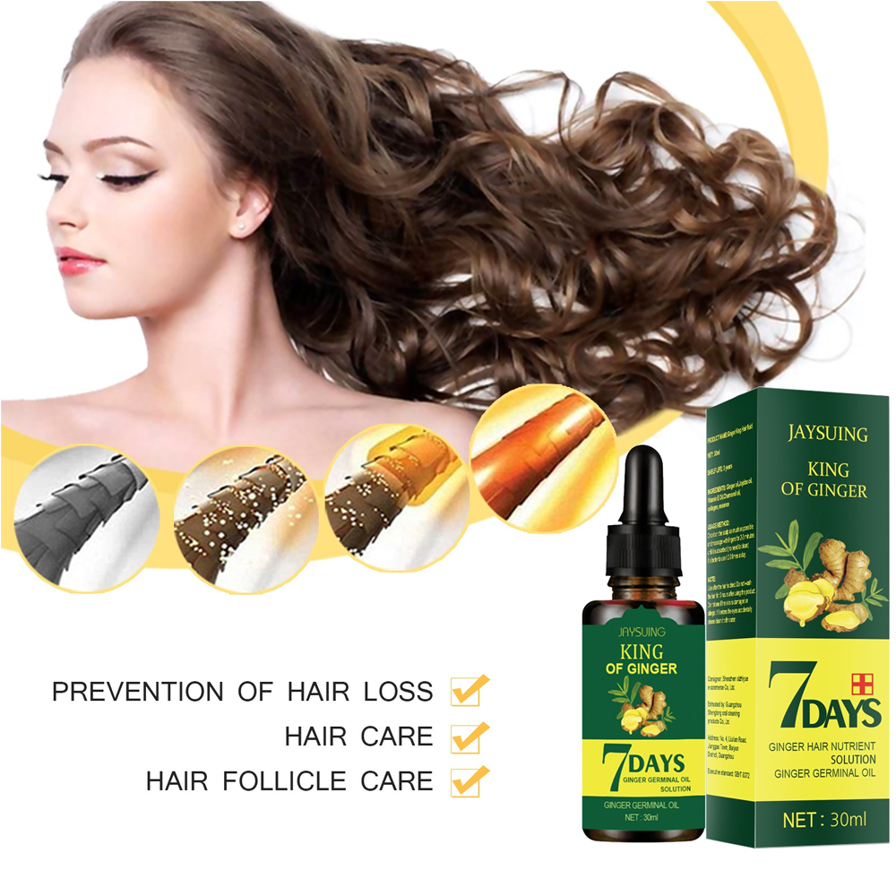 Tinh dầu gừng kích thích mọc tóc chống rụng tóc hiệu quả trong 7 ngày