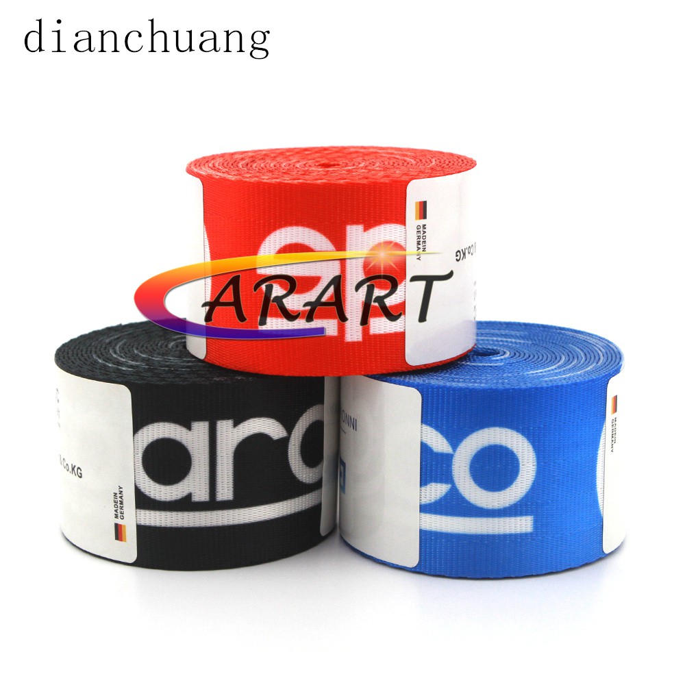 Dây Đai An Toàn Cho Xe Hơi Dài 3.6M Màu Đỏ / Xanh Dương / Xanh Dương Phổ Biến