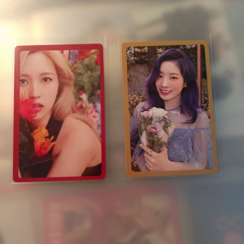 Set 2 card pre nhóm nhạc Hàn Quốc TWICE