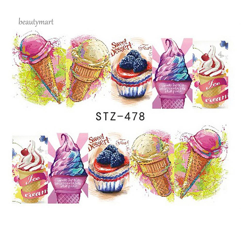 Set 18 tấm miếng dán trang trí móng nghệ thuật