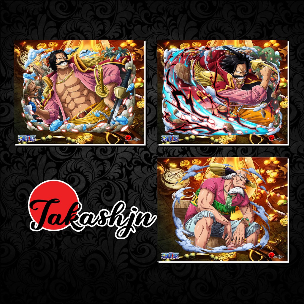 [Độc Quyền Phản Quang 7 Màu] - Phần 19 - Thẻ Bài One Piece - Roger Pirates