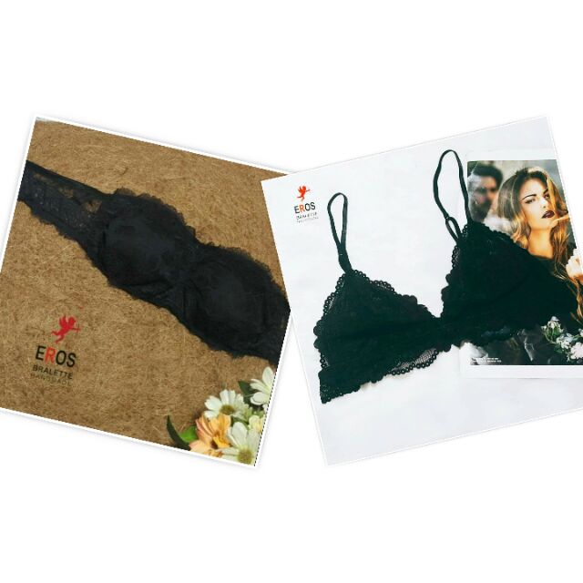 Combo áo ống bralette và áo bralette dễ thương