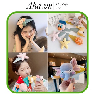 Kẹp tóc nữ thiết kế hoạt hình xinh xắn tiểu thư