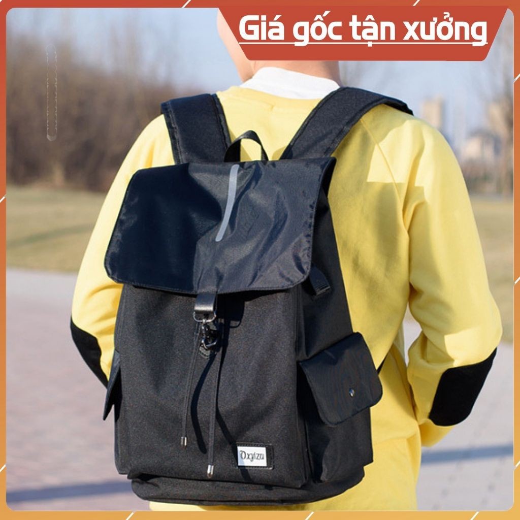 Balo Đi Học Đi Chơi Thời Trang Hàn Quốc Cho Nam Nữ - Balo DXY Ulzzang Basic Dây Rút Đựng Vừa Ipad Laptop