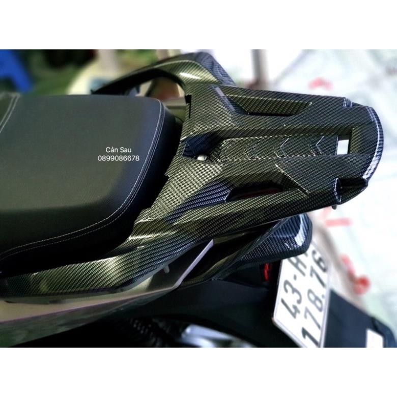 Ốp cảng sau tay xách SH nam 2017-2019 cacbon đen