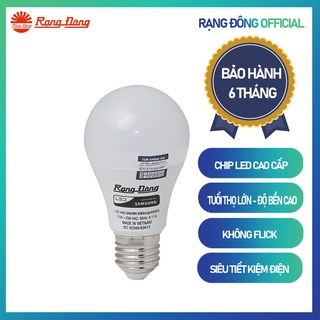 Bóng led bulb đổi màu a60/9w e27