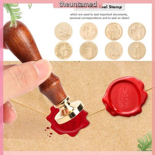 Con tem đóng sáp nung họa tiết động vật phong cách retro thích hợp trang trí DIY