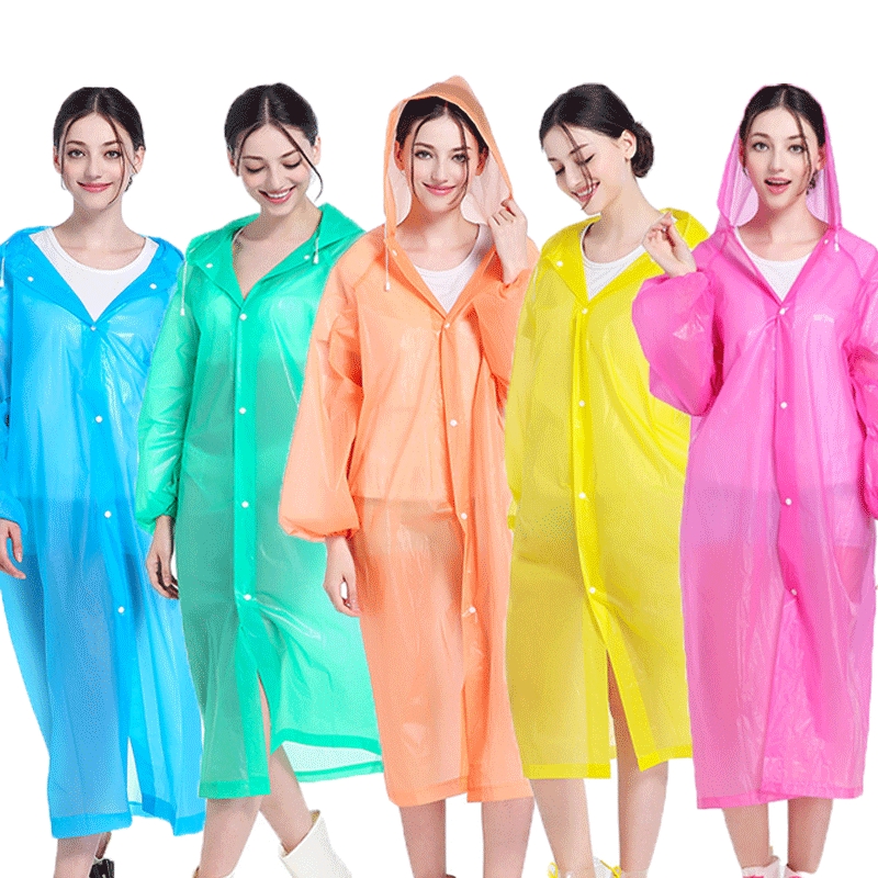 Áo Mưa Trong Suốt Tiện Lợi Dùng Đi Dã Ngoại