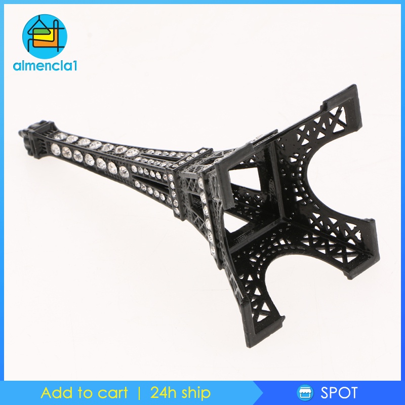 Mô Hình Tháp Eiffel Màu Hồng Chất Liệu Hợp Kim Theo Phong Cách Cổ Điển