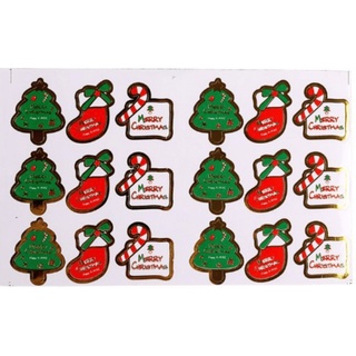 Tem dán/ Sticker trang trí Noel