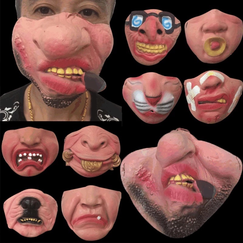 Mặt Nạ Hóa Trang Halloween Hình Chú Hề Kinh Dị