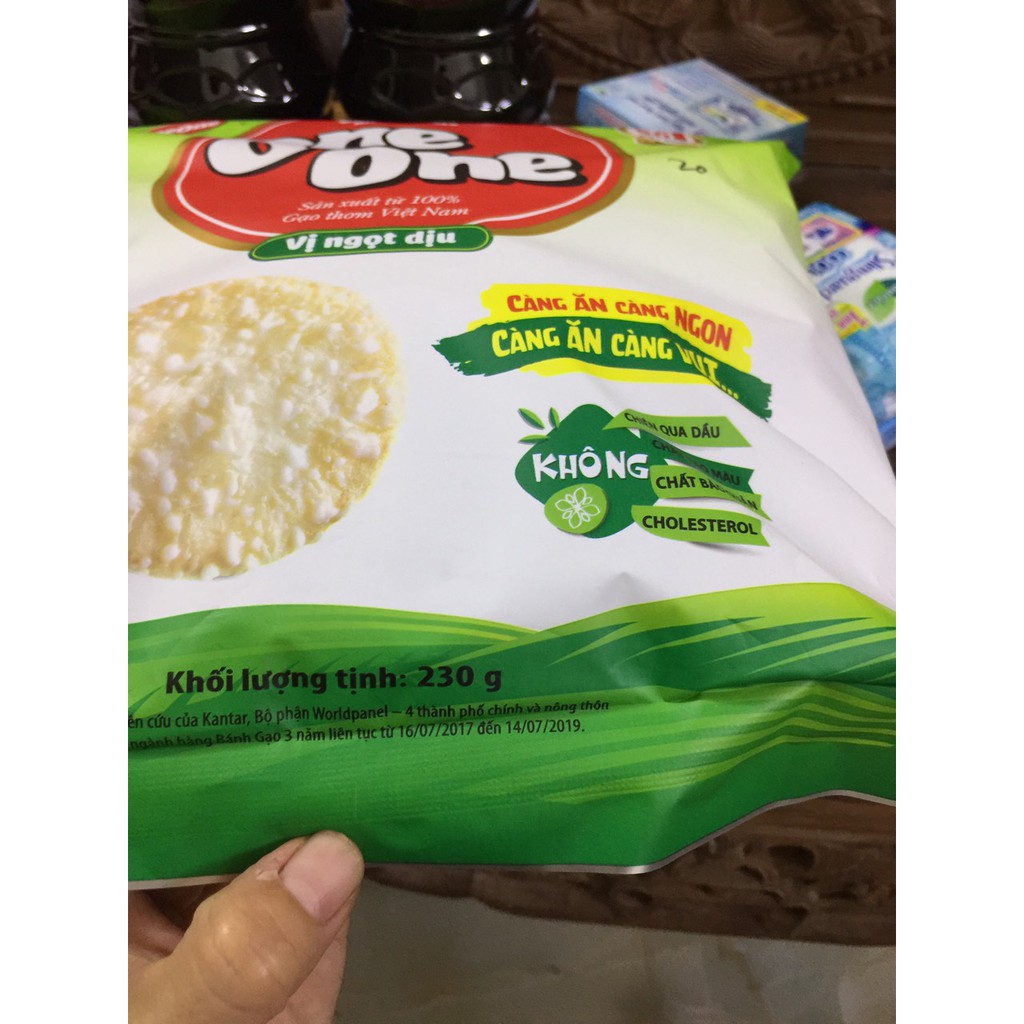 BÁNH GẠO NGỌT ONE ONE 230G