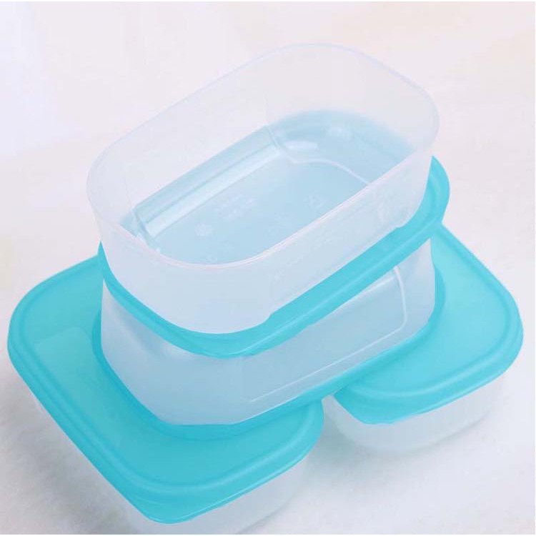 Hộp trữ đông Tupperware Mini Freezermate 140ml (01 hộp màu ngẫu nhiên) - Bảo hành trọn đời - Nhựa nguyên sinh