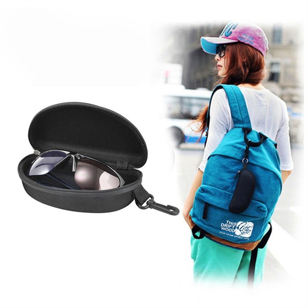 Hộp đựng bảo vệ mắt kính có khóa kéo thời trang | BigBuy360 - bigbuy360.vn