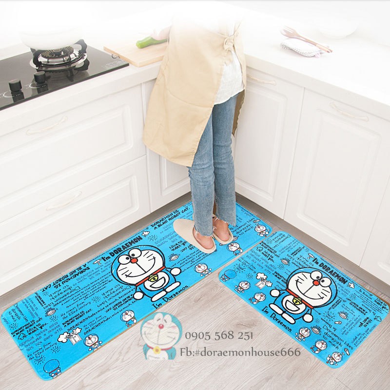 🌻THẢM CHỮ NHẬT DÀI 🎀 DORAEMON HOUSE