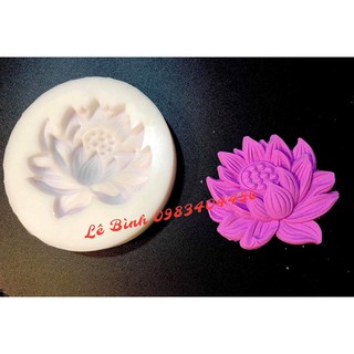 Khuôn silicon hoa sen mẫu 2019