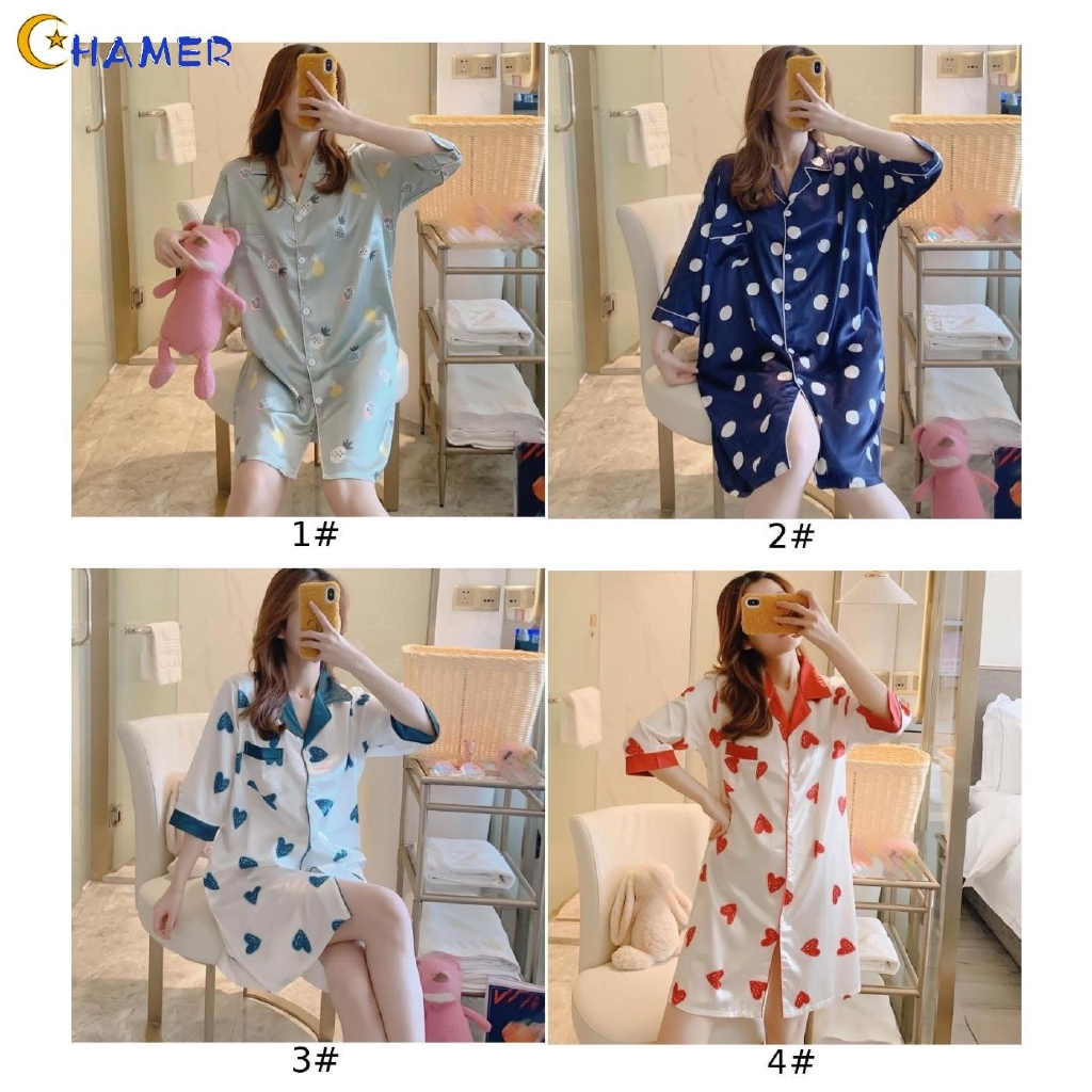 Đầm Ngủ Pijama Mặc Ở Nhà Cho Nữ | BigBuy360 - bigbuy360.vn
