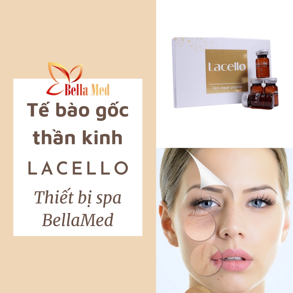 Tế Bào Gốc Lacello Skin Repair Peptide cải thiện nếp nhăn mạnh mẽ, làm chậm lão hóa Hàn Quốc 12 x 5 ml