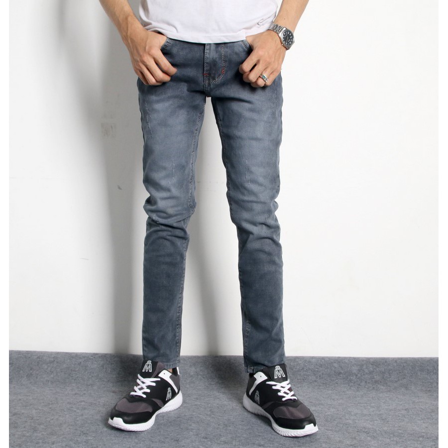 [Mã MASKTL46 hoàn 10% xu đơn 99K] Quần jean nam vải co giãn bền đẹp , quần jeans nam