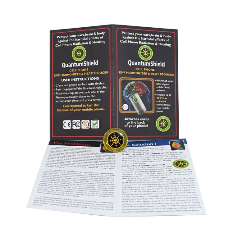 Miếng Chip Dán Ngăn Cản Bức Xạ Điện Từ, triệt sóng, giúp tiết kiệm năng lượng Nhật Bản - Hàn Quốc