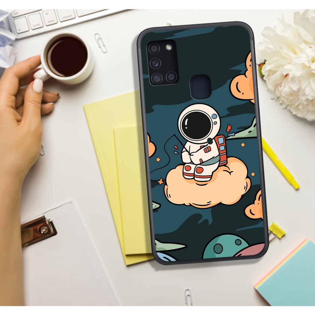 [ SIÊU HOT] ỐP LƯNG SAM-SUNG A21S/M21/M30S/M31  , IN HÌNH ASTRONAUT PHI-HÀNH-GIA, MÀU SẮC BẮT MẮT