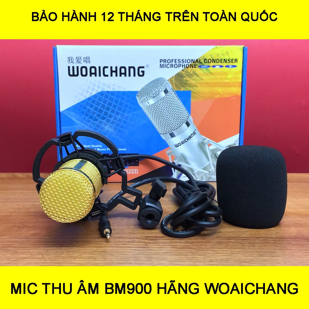 Mic Thu Âm BM900 Hãng WOAICHANG - Giá Rẻ