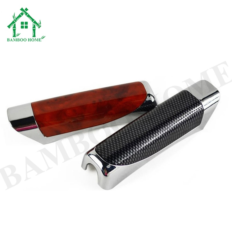 Bọc bảo vệ phanh ôtô BAMBOO HOME, miếng bọc bảo vệ phanh tay xe hơi tránh trầy xước và chống trơn trượt